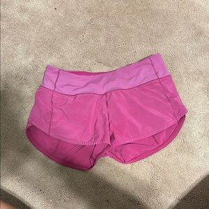 Lululemon Women's Pink Athletic Shorts